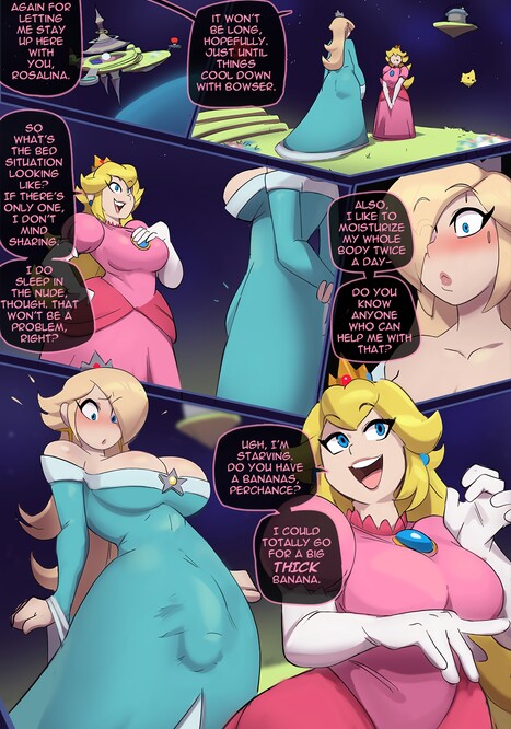 Futa Space Princess Porn comic Cartoon porn comics on Super Mario