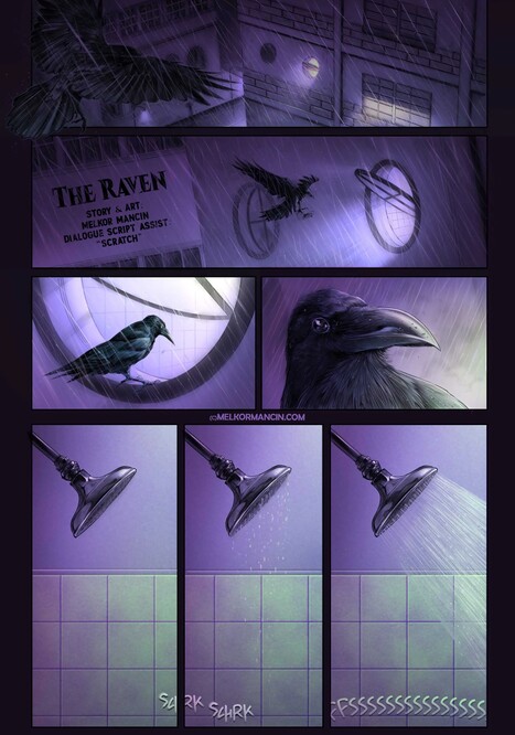 The Raven - Melkor Mancin Porn comic Cartoon porn comics on Others
