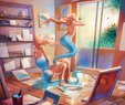 Porn authors art Sakimichan 2