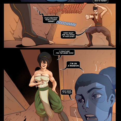 Mineral challenges Porn comic Cartoon porn comics on Avatar: The Last Airbender