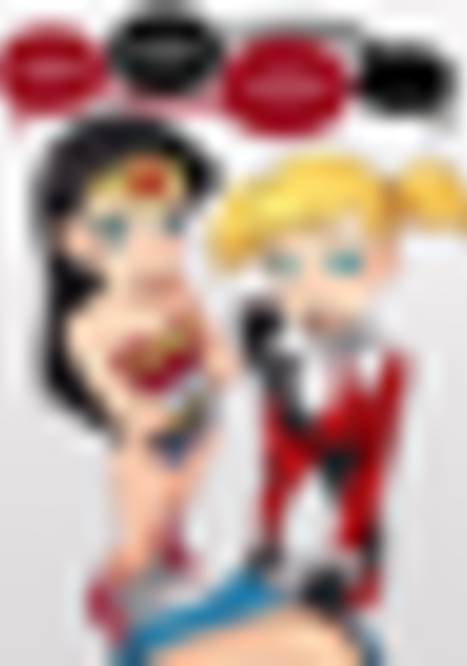 Wonder Loli x Loli Quinn Porn comic Cartoon porn comics on DC Universe