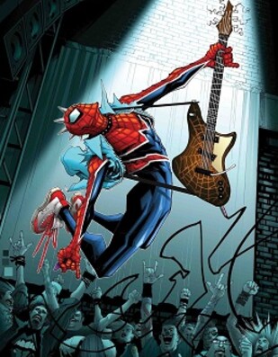 Spider-Punk Suit porn comics