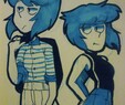 Porn authors art Peridot and Lapis 1