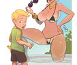 Porn authors art The Dirty Monkey