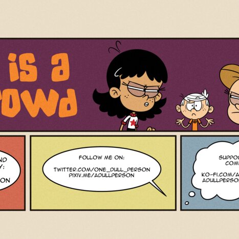 3 is a Crowd Porn comic Cartoon porn comics on The Loud House