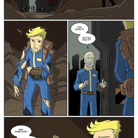 A Fallout Parody Porn comic Cartoon porn comics on Fallout