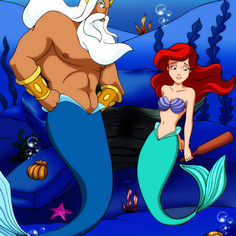 A New Discovery for Ariel Porn comic Cartoon porn comics on The Little Mermaid