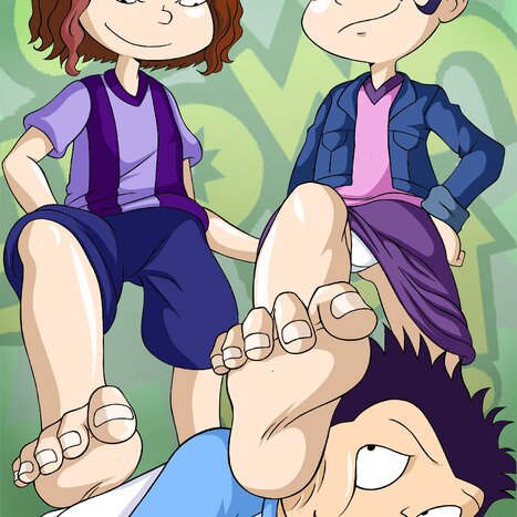 All Grown Up And Barefoot Porn comic Cartoon porn comics on All Grown Up, Rugrats
