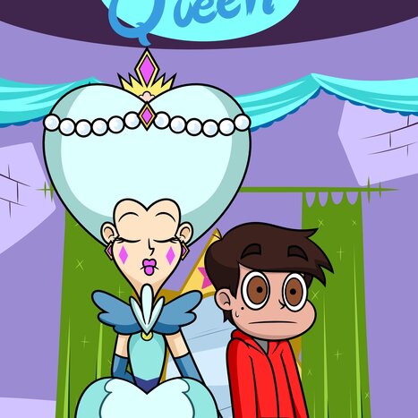 Alone With The Queen Porn comic Cartoon porn comics on Star vs The Forces of Evil