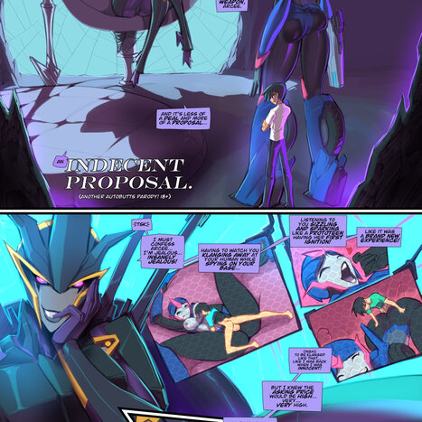 An Indecent Proposal Porn comic Cartoon porn comics on Transformers