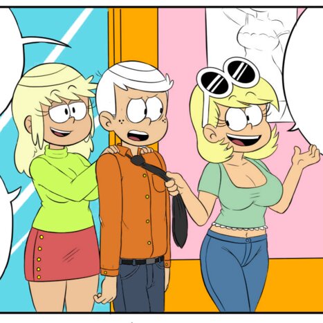 Another Double Penetration Porn comic Cartoon porn comics on The Loud House