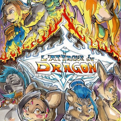 Anubis Stories  3 - Dragon Attack Porn comic Cartoon porn comics on Trash