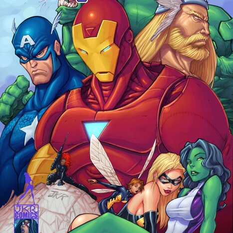 Assvengers Porn comic Cartoon porn comics on Marvel