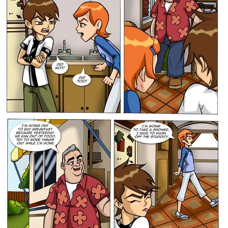 Ben&#039;s New Experiences Porn comic Cartoon porn comics on Ben 10