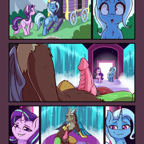 Bigger On the Inside Porn comic Cartoon porn comics on My Little Pony: Classic