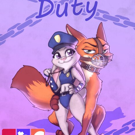 Bound by Duty Porn comic Cartoon porn comics on Zootopia