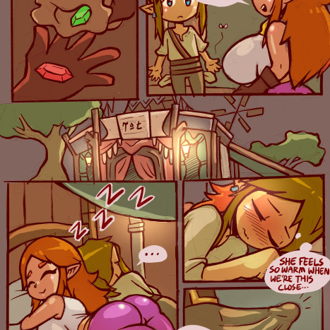 Breasts of the Wild - Mossy Froot Porn comic Cartoon porn comics on The Legend of Zelda