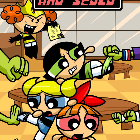 Brought And Scold Porn comic Cartoon porn comics on The Powerpuff Girls
