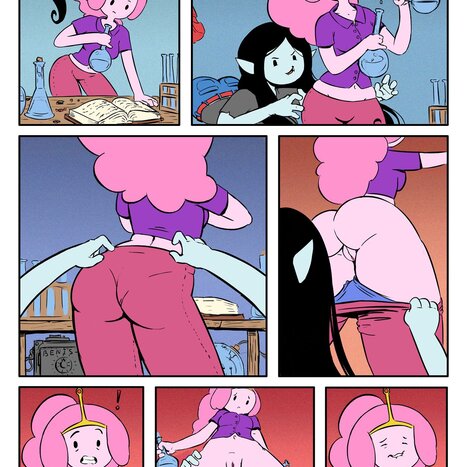 Bubbleline XXX Porn comic Cartoon porn comics on Adventure Time