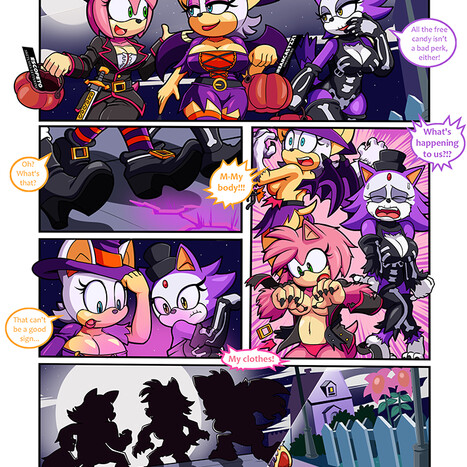 Calloween - A Sonic Unleashed Special Porn comic Cartoon porn comics on Sonic the Hedgehog