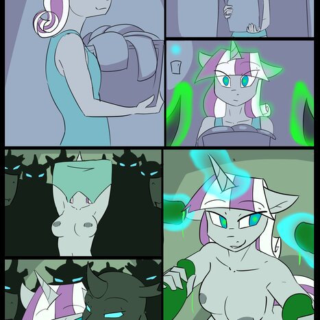 Changeling Infestation Porn comic Cartoon porn comics on My Little Pony: Anthro