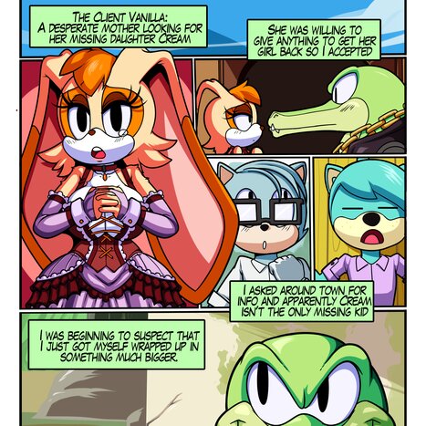 Chaotix Boom Porn comic Cartoon porn comics on Sonic the Hedgehog