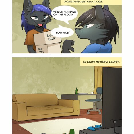 Chapter 1 - Moving In Porn comic Cartoon porn comics on Furry