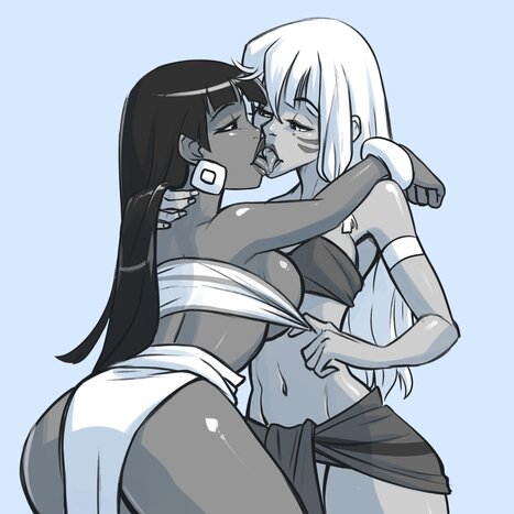 Chel x Kida Porn comic Cartoon porn comics on Crossovers