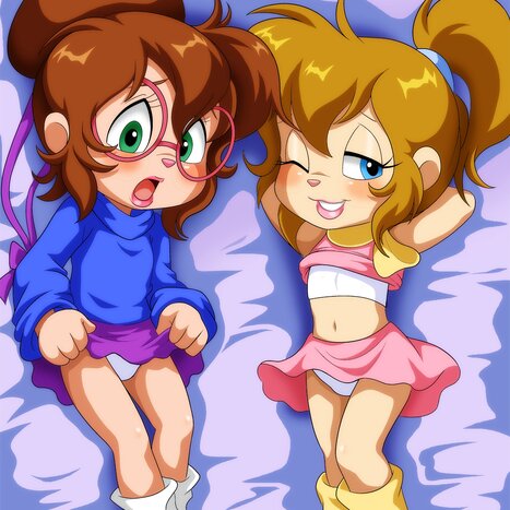 Chipettes gone wild Porn comic Cartoon porn comics on Alvin and the Chipmunks