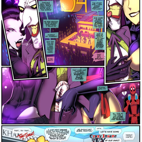 Crazy Insane Sex Porn comic Cartoon porn comics on DC Universe