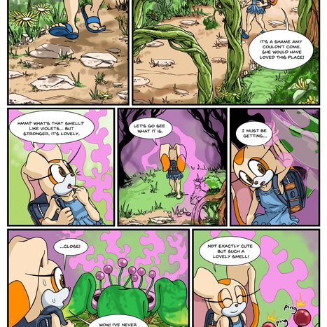 Cream and The Love Porn comic Cartoon porn comics on Sonic the Hedgehog