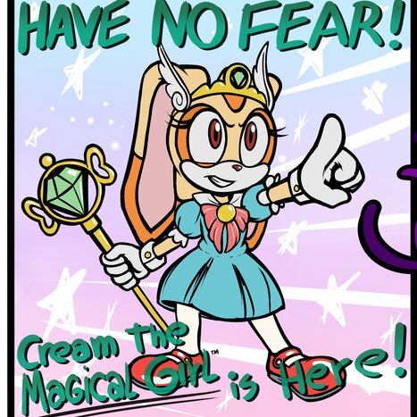 Cream the Magical Girl Saves the Day Porn comic Cartoon porn comics on Sonic the Hedgehog