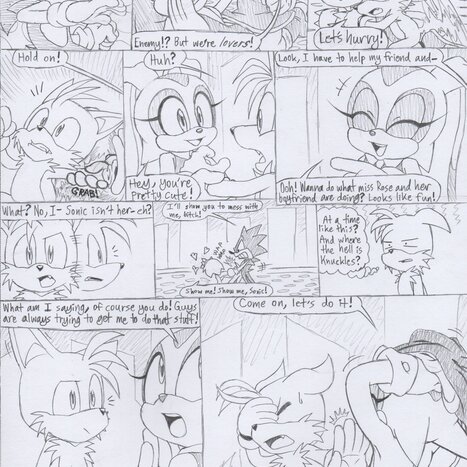 Cream x Tails Porn comic Cartoon porn comics on Sonic the Hedgehog