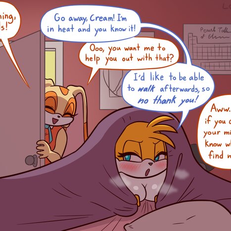 Cream x Tailsko 2 Porn comic Cartoon porn comics on Sonic the Hedgehog
