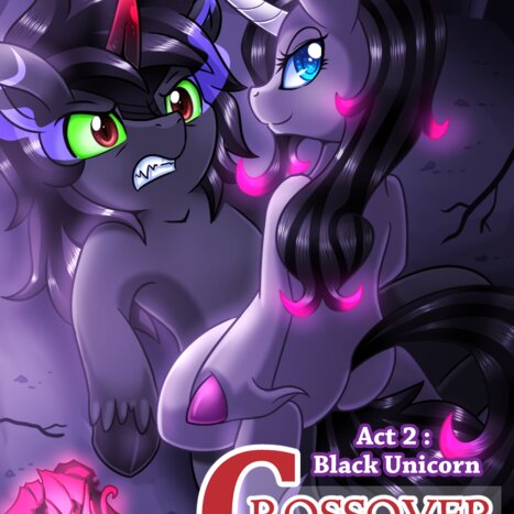 Crossover Story Act 2: Black Unicorn Porn comic Cartoon porn comics on Crossovers