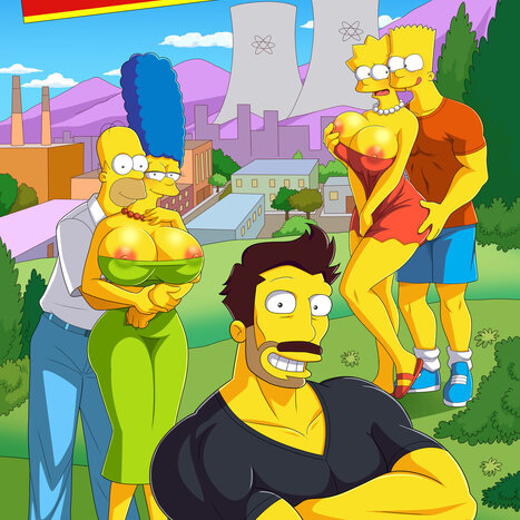 Darren&#039;s Adventure or Welcome To Springfield Porn comic Cartoon porn comics on The Simpsons