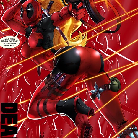 Deadpoon Porn comic Cartoon porn comics on Marvel