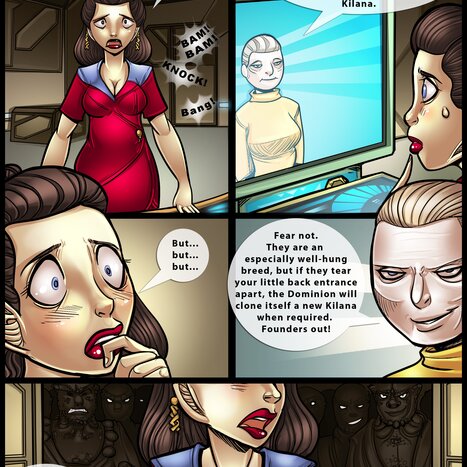 Deep Space 9 Porn comic Cartoon porn comics on Star Trek