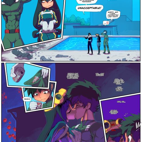 Deku and Himiko Smashed Porn comic Cartoon porn comics on My Hero Academia