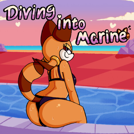 Diving into Marine Porn comic Cartoon porn comics on Sonic the Hedgehog