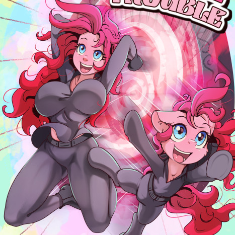 Double Trouble - Alcor Porn comic Cartoon porn comics on My Little Pony: Friendship is Magic