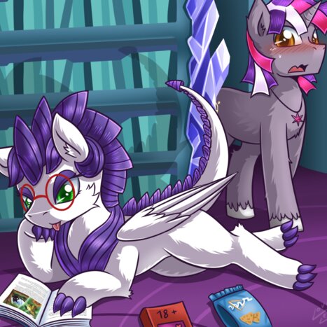 Dragon Can Be Playful Porn comic Cartoon porn comics on My Little Pony: Classic
