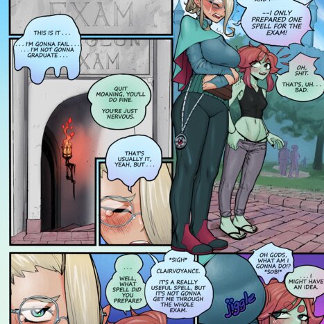 Dungeon Exam Porn comic Cartoon porn comics on Others