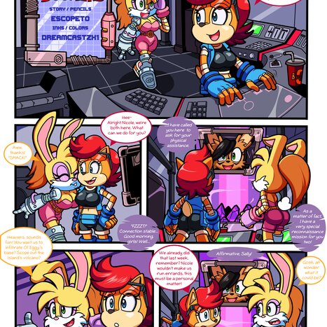 Early Boomers Porn comic Cartoon porn comics on Sonic the Hedgehog