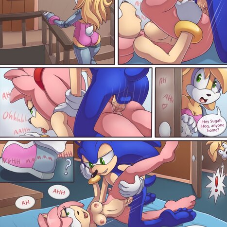 Eavesdropping Porn comic Cartoon porn comics on Sonic the Hedgehog: Mini comics