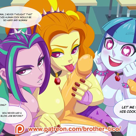 Equestria Girls Rainbow Rocks Porn comic Cartoon porn comics on My Little Pony: Equestria Girls