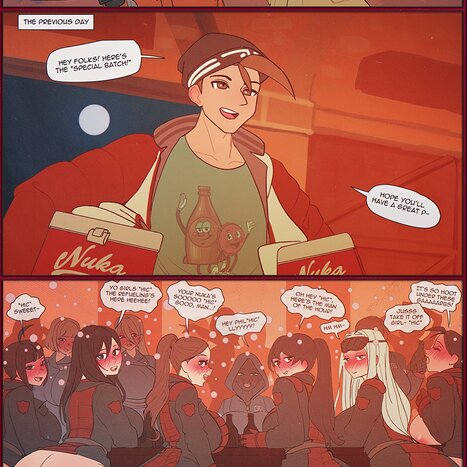 Fallout Unsheltered Responders Porn comic Cartoon porn comics on Fallout