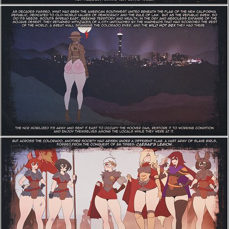 Fallout Unsheltered Wildest Wasteland Porn comic Cartoon porn comics on Fallout