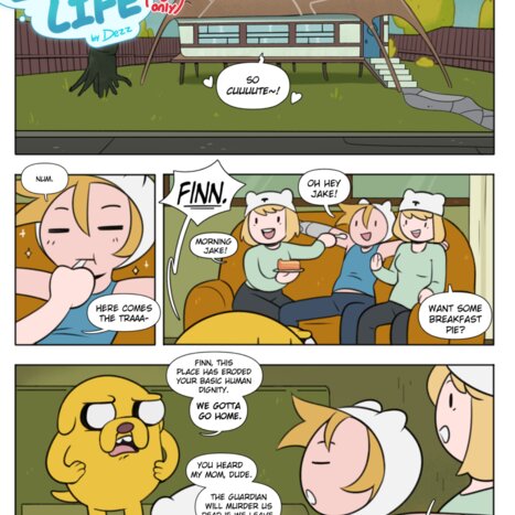 Finn&#039;s Island Life Porn comic Cartoon porn comics on Adventure Time