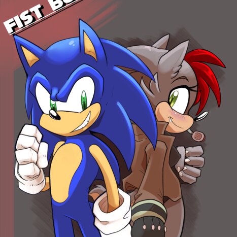 Fist Bump Porn comic Cartoon porn comics on Sonic the Hedgehog